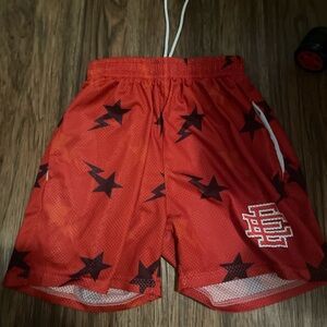 Eric Emanuel bape shorts